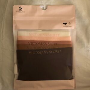 Victoria's Secret 5-Pack Bikini Set - Cream, Blush, Light Brown, Tan, Dark Brown